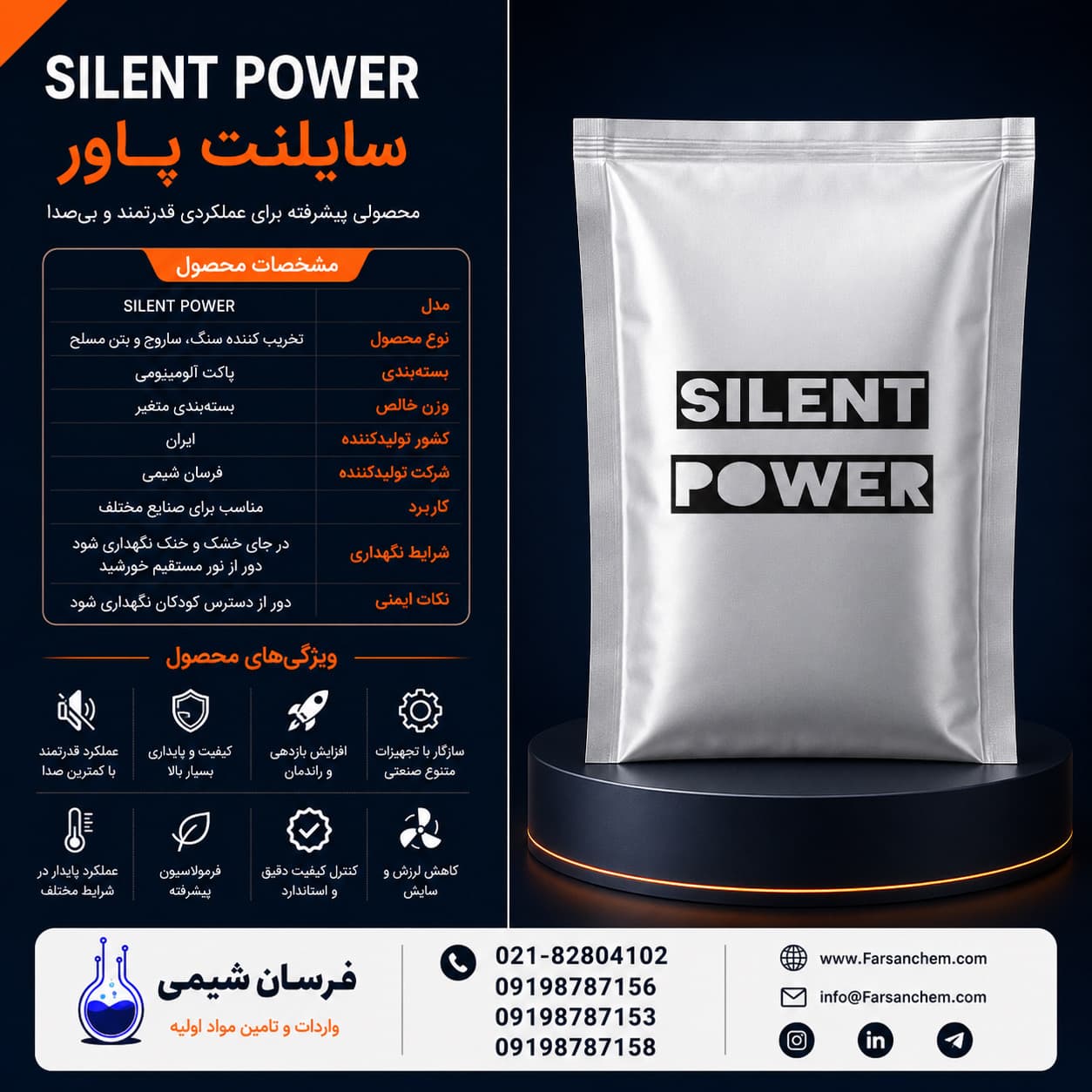 خرید سایلنت پاور - قیمت سایلنت پاور