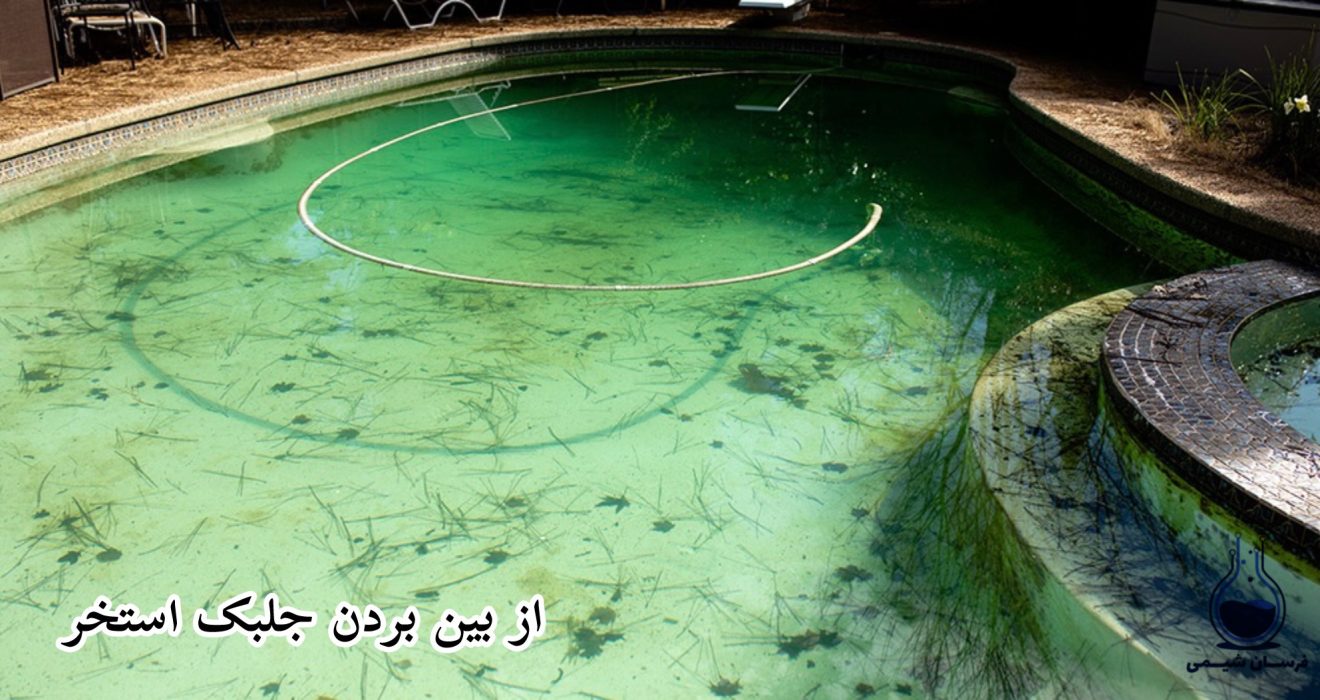 از بین بردن جلبک استخر - خرید سولفات مس